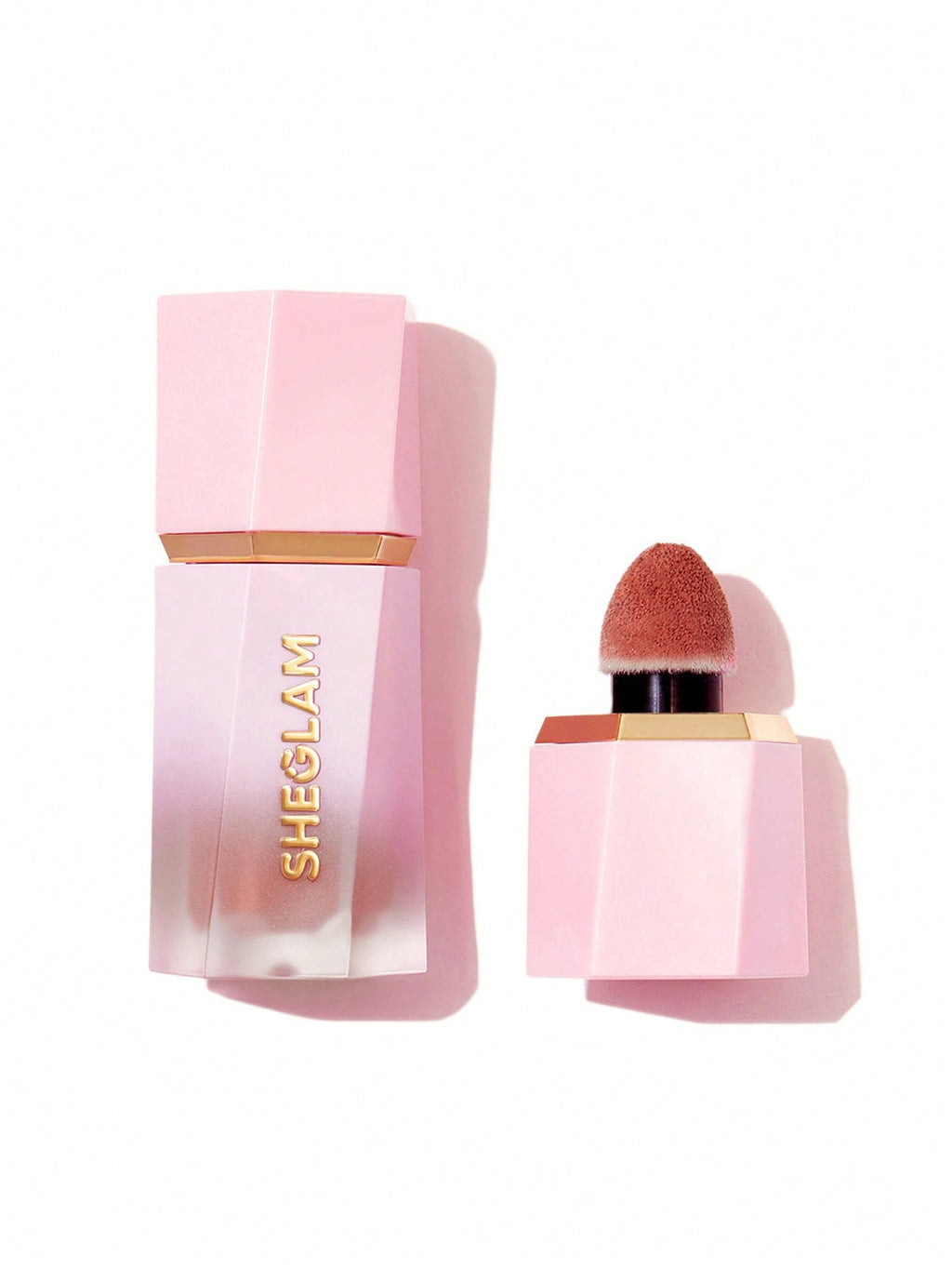 Sheglam Color Bloom Dayglow Liquid Blush Shimmer Finish Lightweight Long-Wear