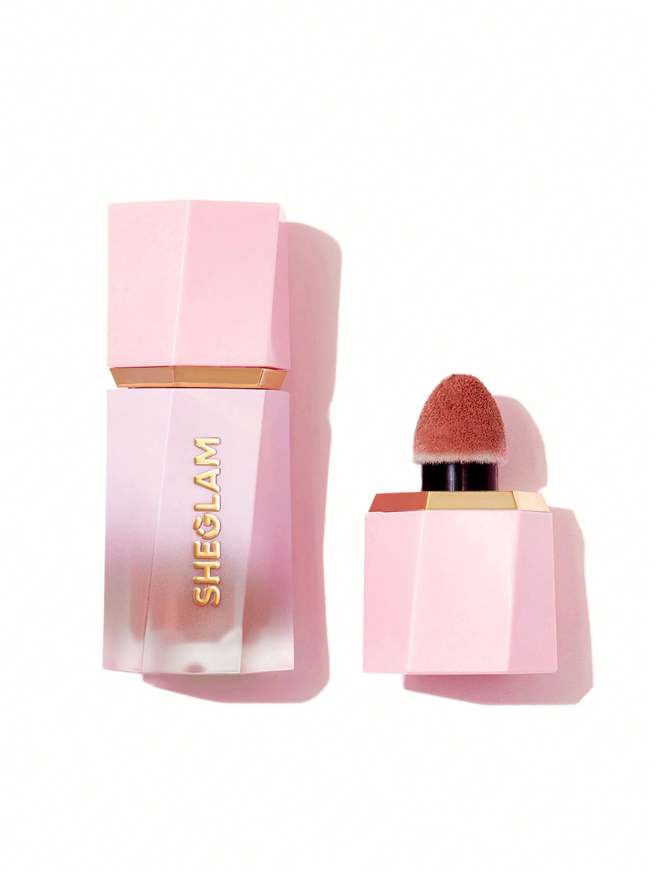 Sheglam Color Bloom Dayglow Liquid Blush Shimmer Finish Lightweight Long-Wear