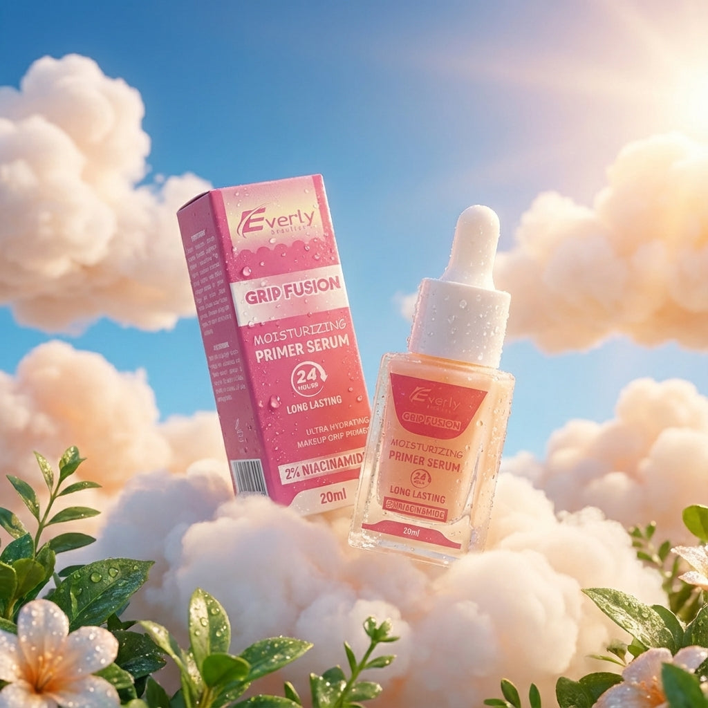 Everly Beauties Grip Fusion Moisturizing Primer Serum – 2% Niacinamide