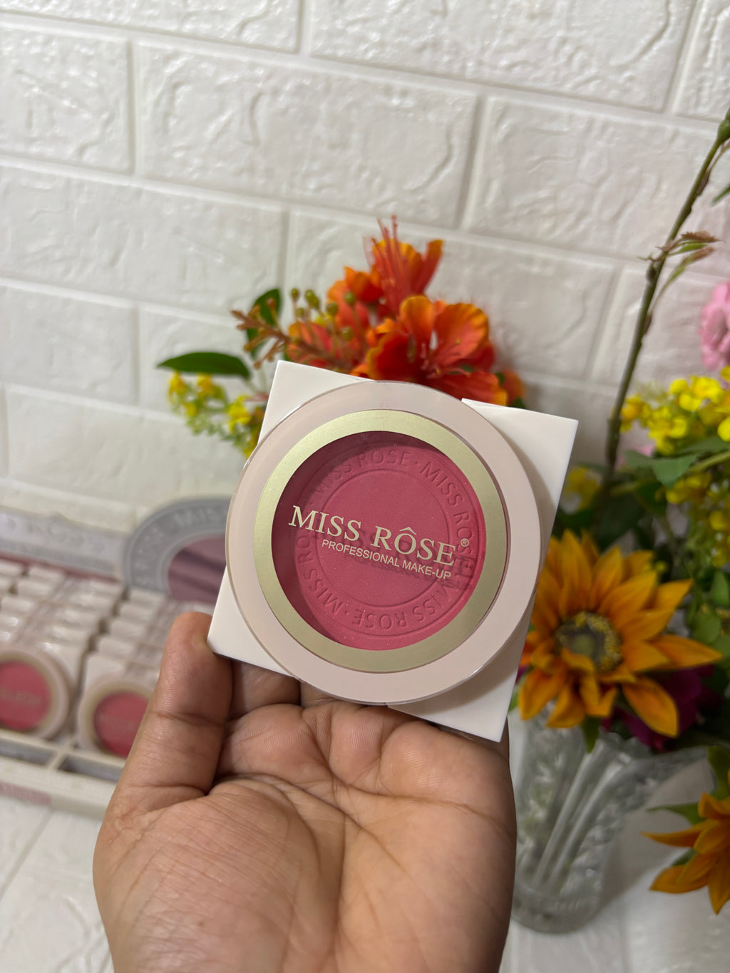 Miss Rose Powder Blush - High-Pigment 4-Shade Series