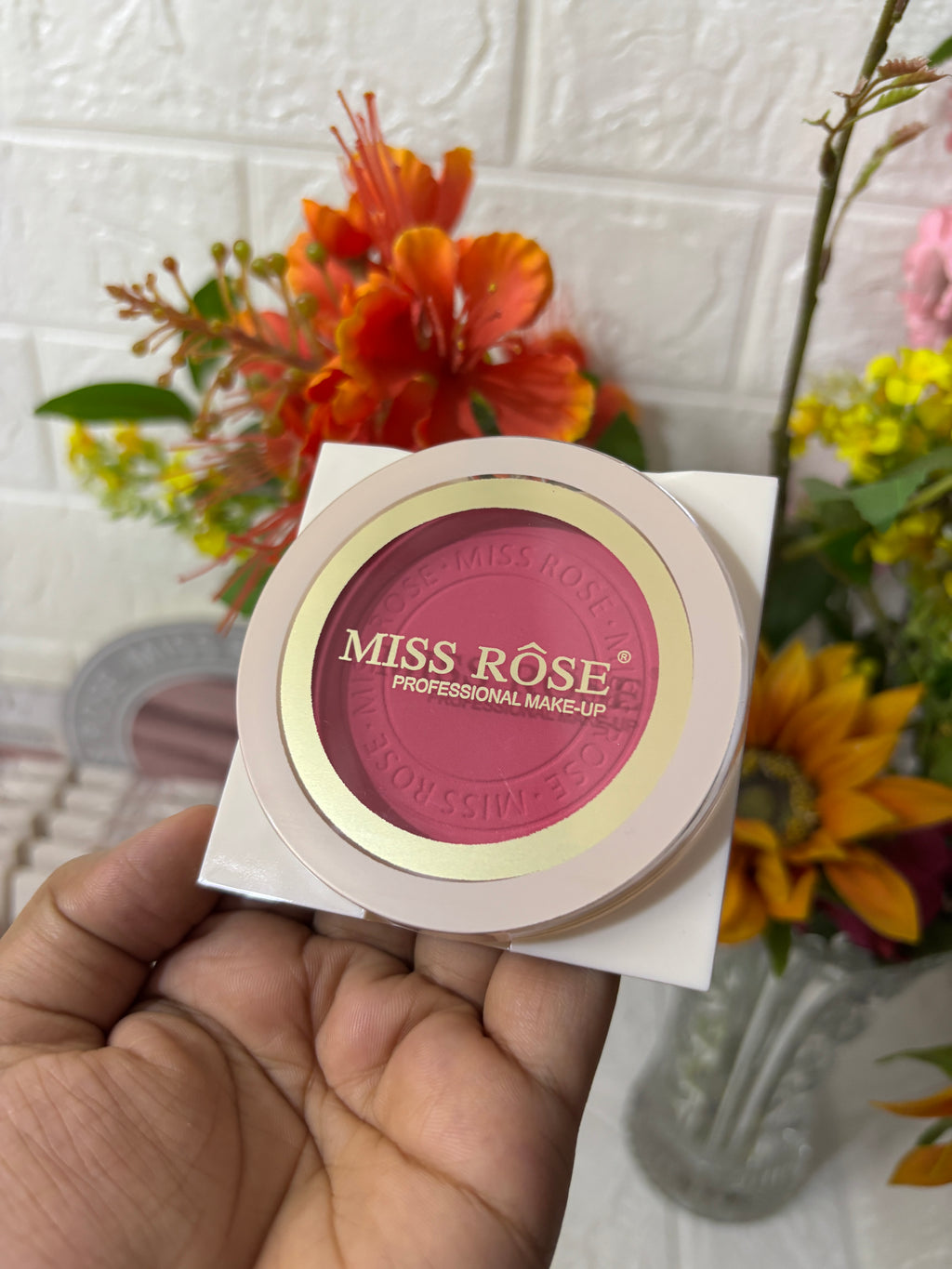 Miss Rose Powder Blush - High-Pigment 4-Shade Series