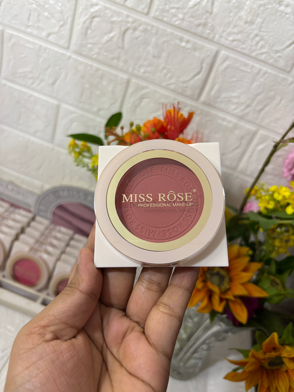Miss Rose Powder Blush - High-Pigment 4-Shade Series