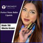 Trendy Beauties Perfect Matte Bullet Lipstick – Soft Matte & Long Lasting