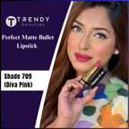 Trendy Beauties Perfect Matte Bullet Lipstick – Soft Matte & Long Lasting