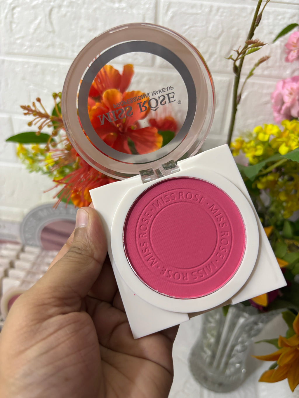 Miss Rose Powder Blush - High-Pigment 4-Shade Series Combo