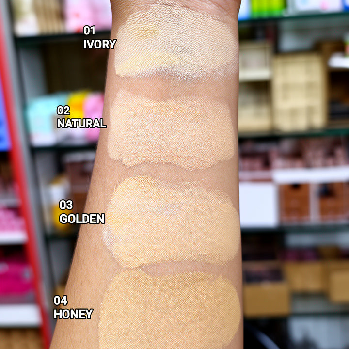 TRENDY Beauty Pro Matte Compact Powder – Full Coverage & Oil Control