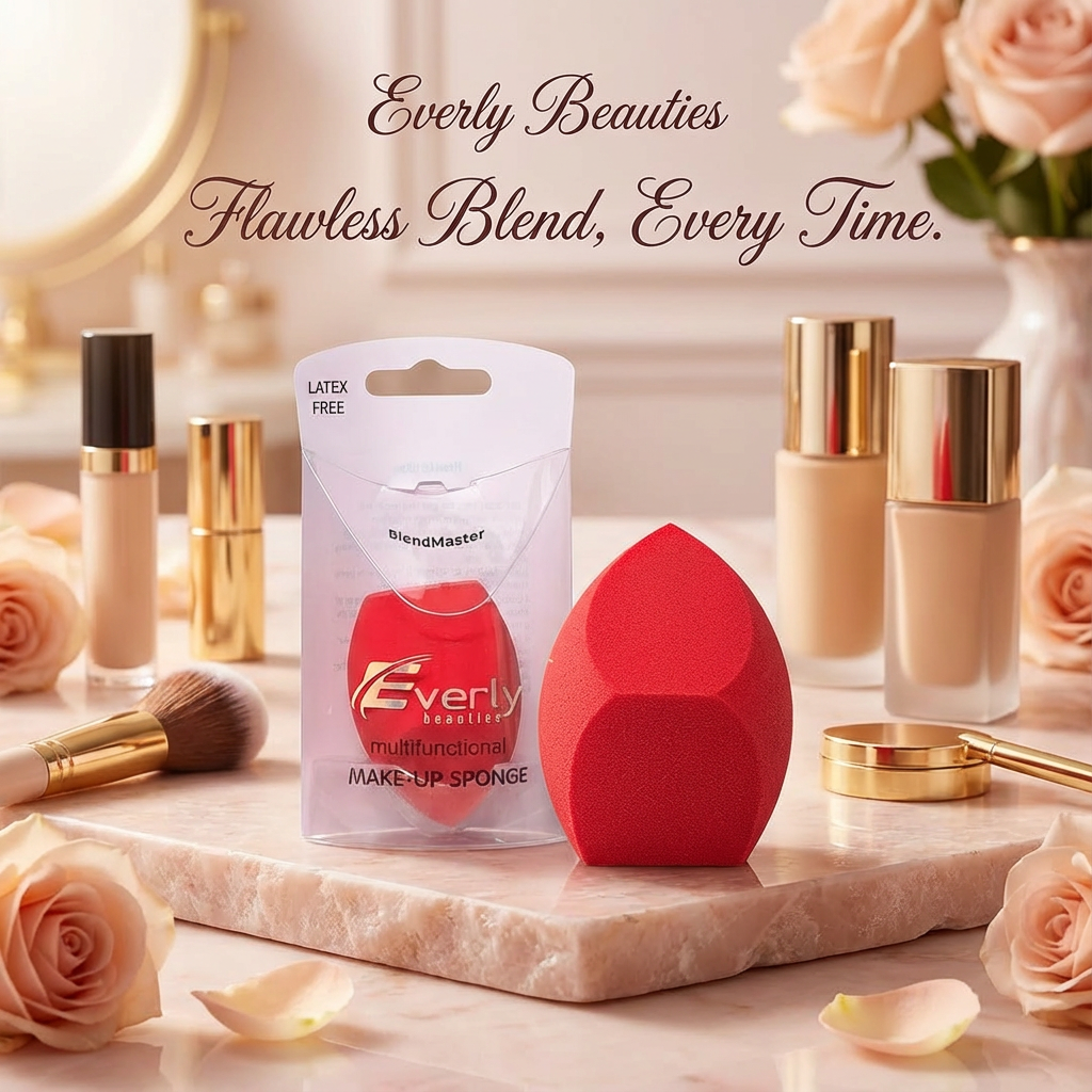 Everly Beauties Multifunctional Makeup Sponge | Latex-Free Makeup Blender