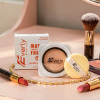 Everly Beauties Matte Touch Compact Powder SPF 15++ | Oil Control Matte Finish