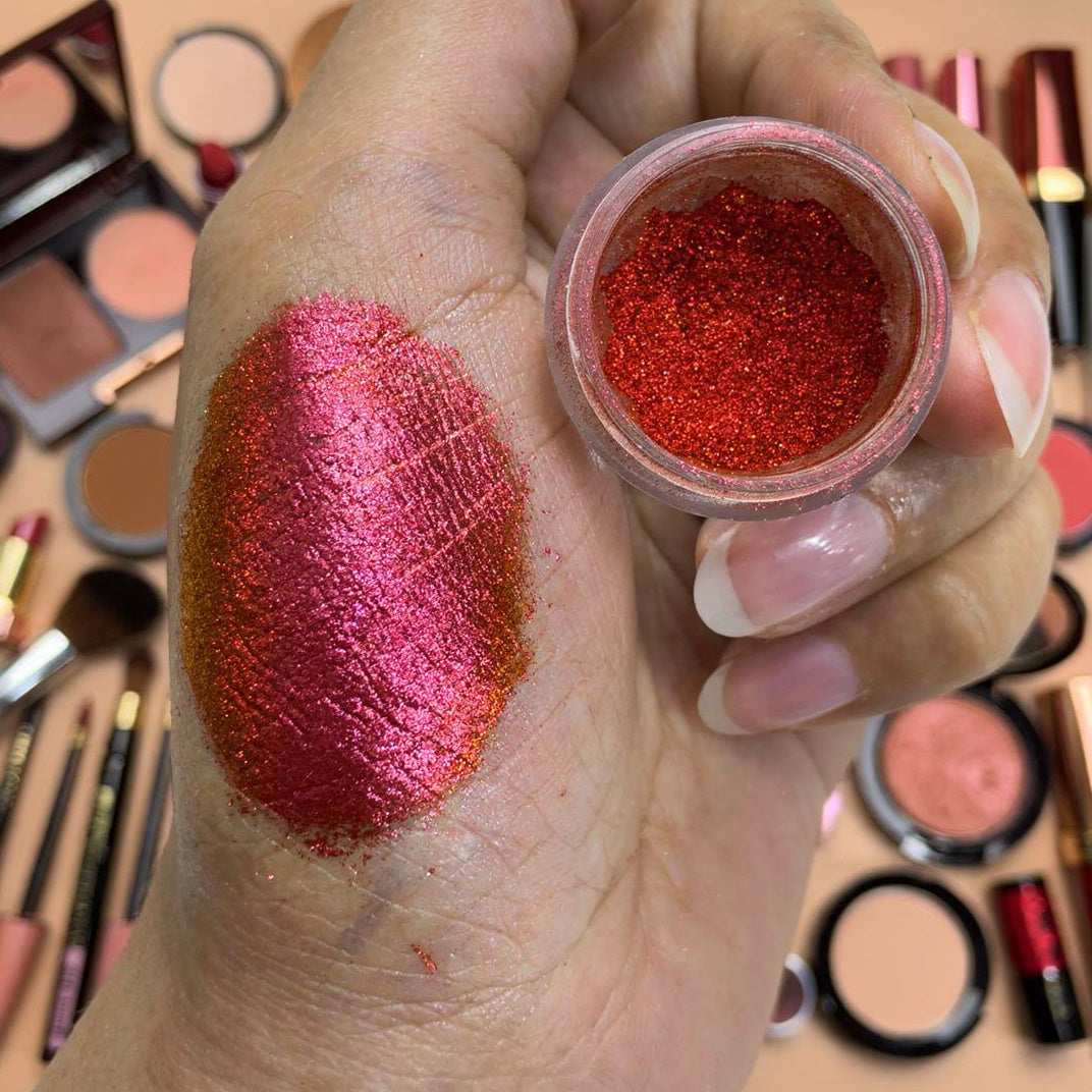 Everly Beauties 313 Series Multichrome Loose Pigment Eyeshadow | High-Shine Color Shift